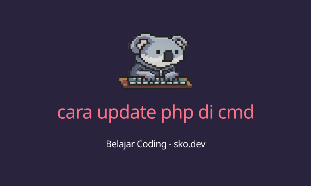 cmd php update